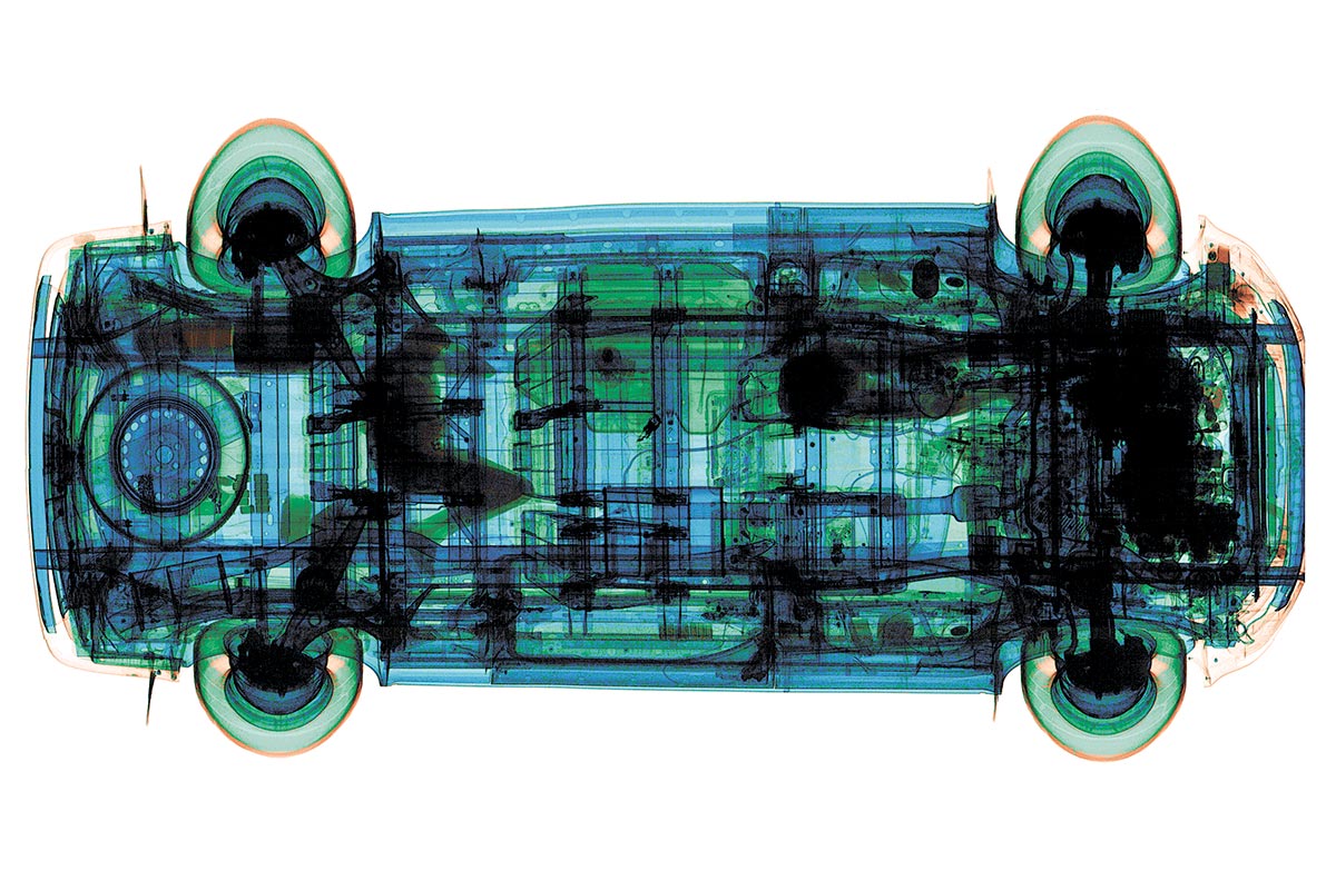 LINEV Systems vehicle inspectin system X-ray image